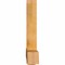 Ekena Millwork Eugene Rough Sawn Timber Gable Bracket, Western Red Cedar, 108"W x 36"H x 6"D x 6"F, 8/12 Pitch GBW108X36X0606EUG00RWR - alternate 4